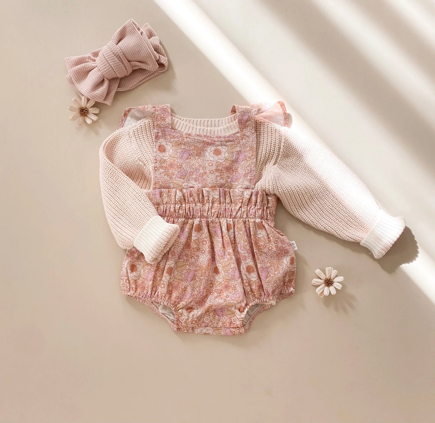 India & Grace - Ruffle Romper - Bloom Floral