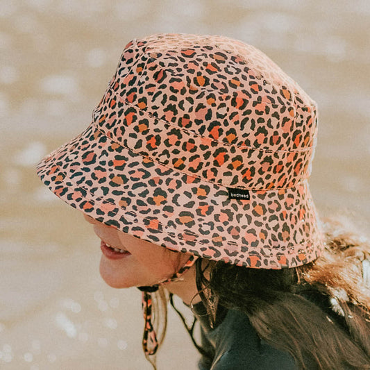 Bedhead Hats - Swim Bucket Hat - Leopard
