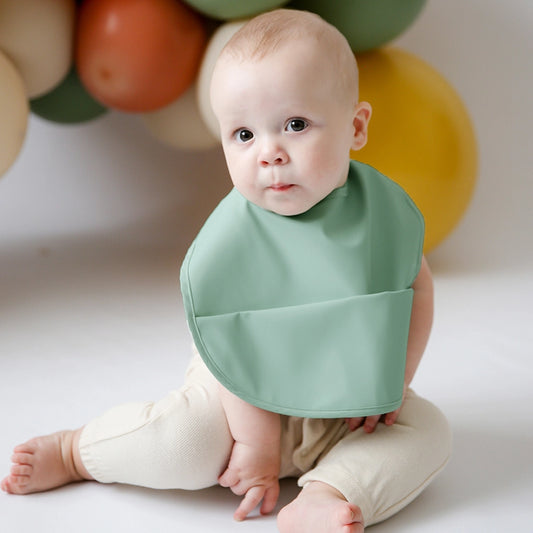 Sage Snuggle Hunny Kids - Sage Waterproof Snuggle Bib