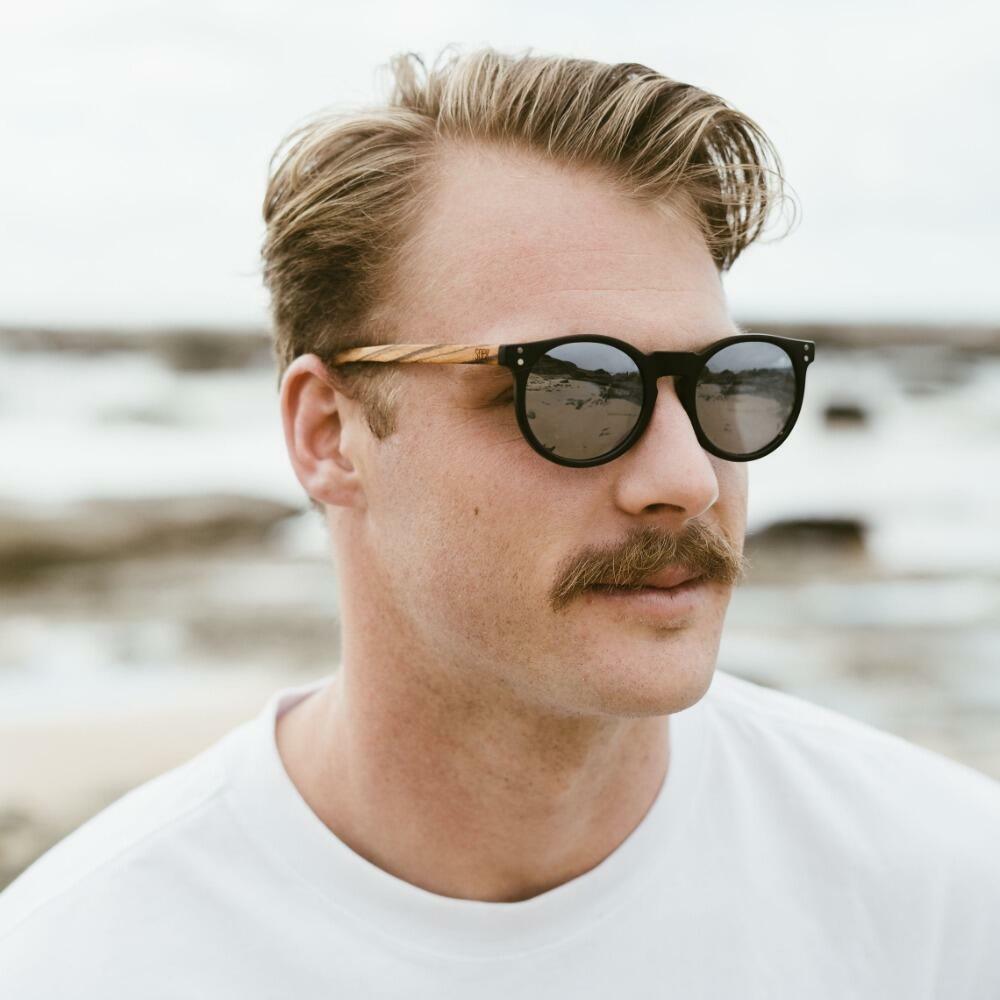 SOEK - Sorrento Black Sustainable Sunglasses