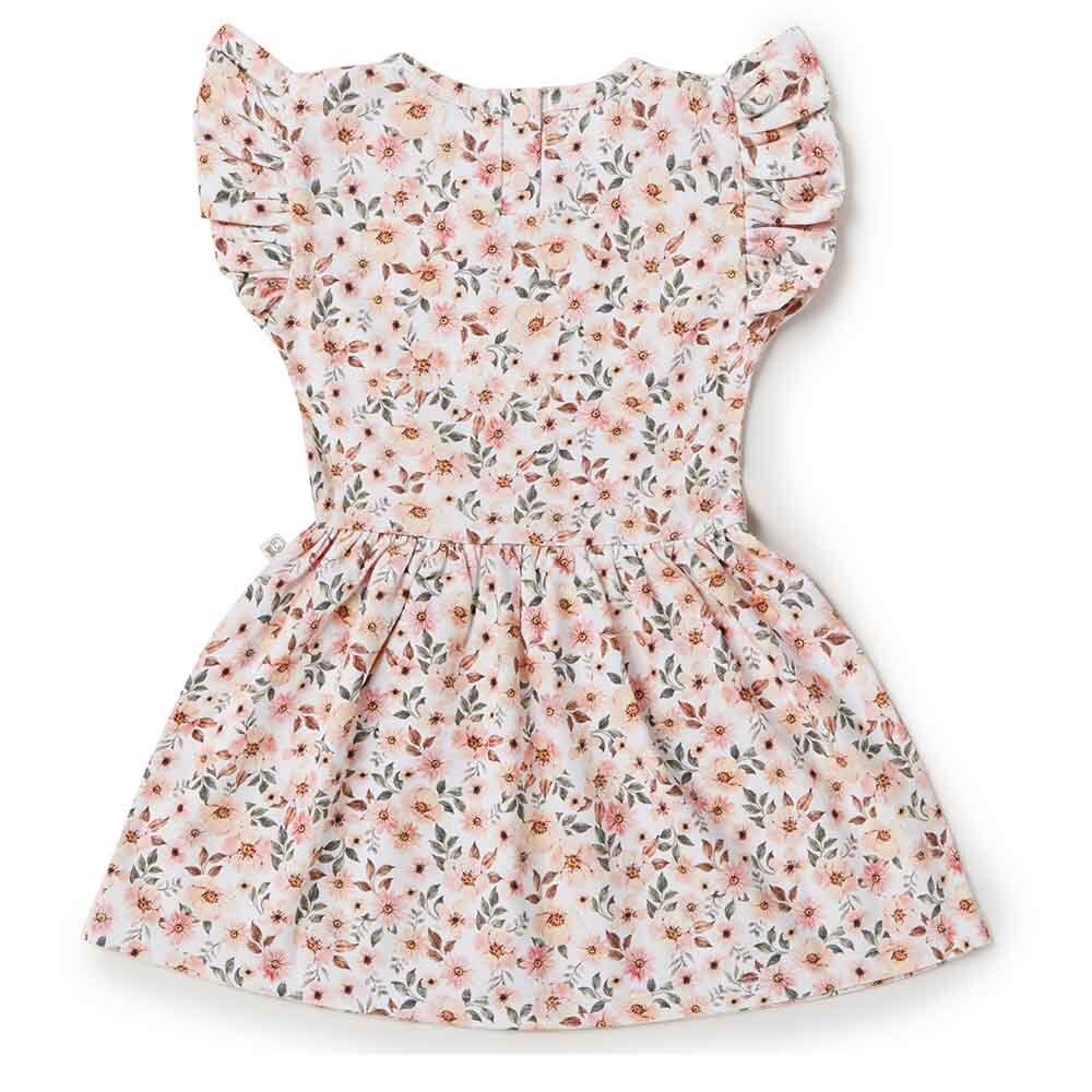 Snuggle Hunny Kids - Spring Floral - Organic Dress