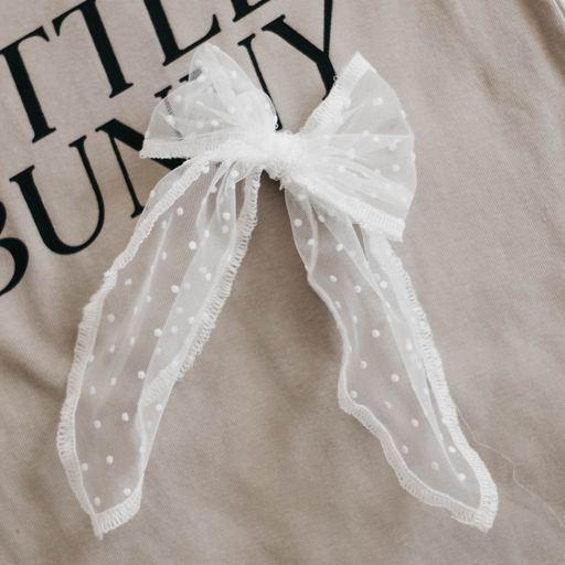 Bencer & Hazelnut - Tulle Bow (clip or headband)