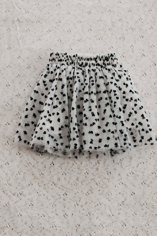 Bencer & Hazelnut - Tulle Hearts Skirt