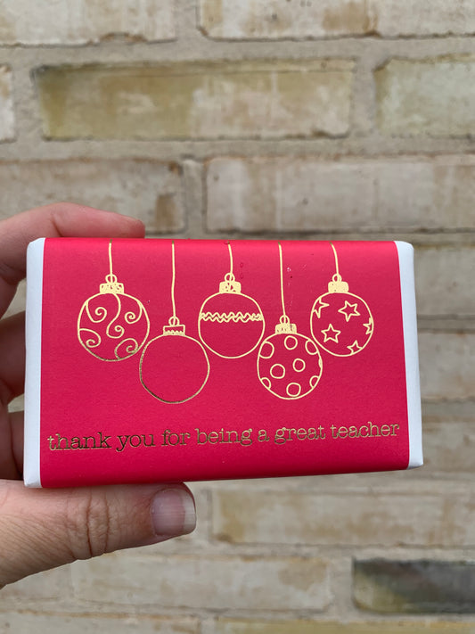 Huxter - Thank you for being a great teacher soap - Wild Rose & Neroli