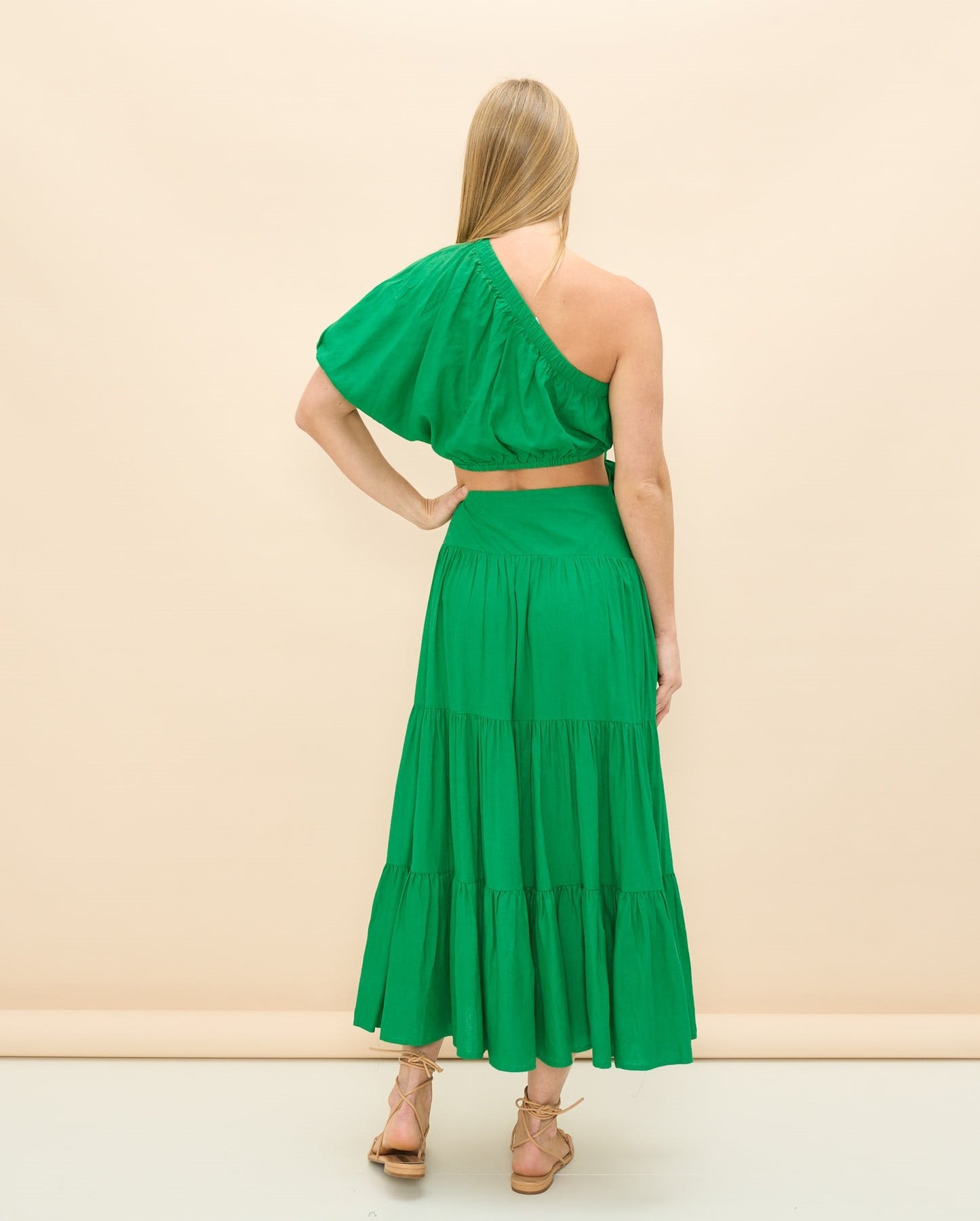 Wits the Label - One Shoulder Dress - Green