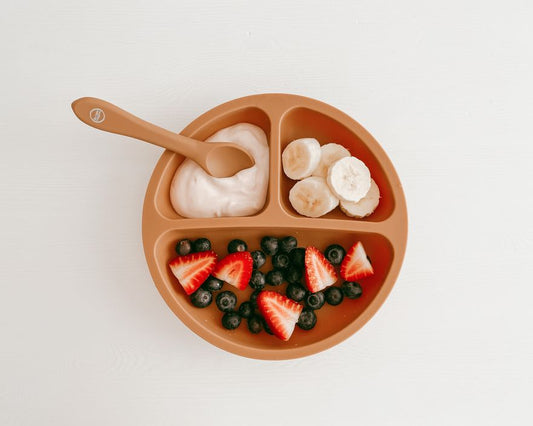 My Little Plate & Fork Set - Clay